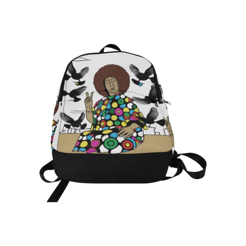 peace Fabric Backpack for Adult (Model 1659)