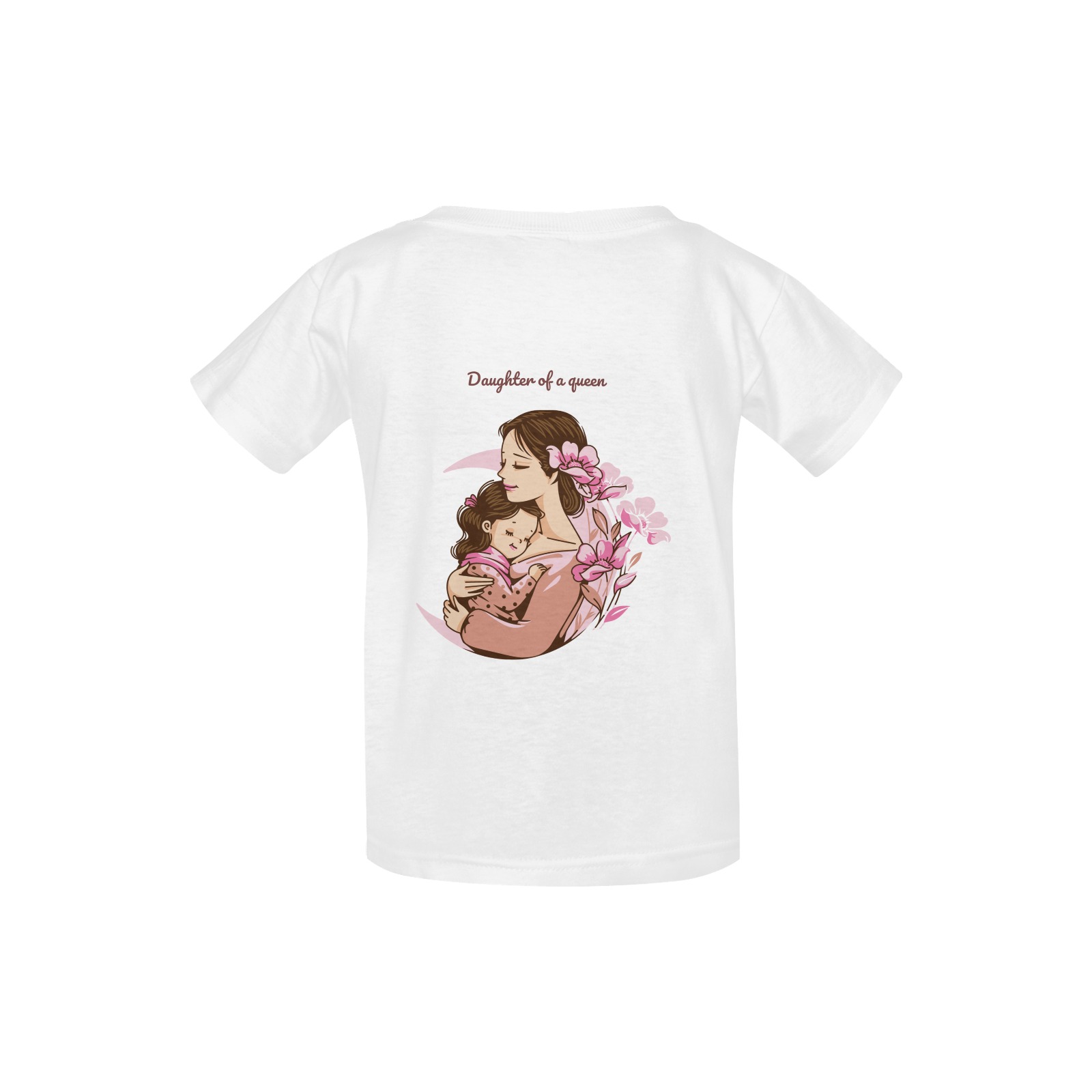 daughter of a Queen Kid's  Classic T-shirt (Model T22)