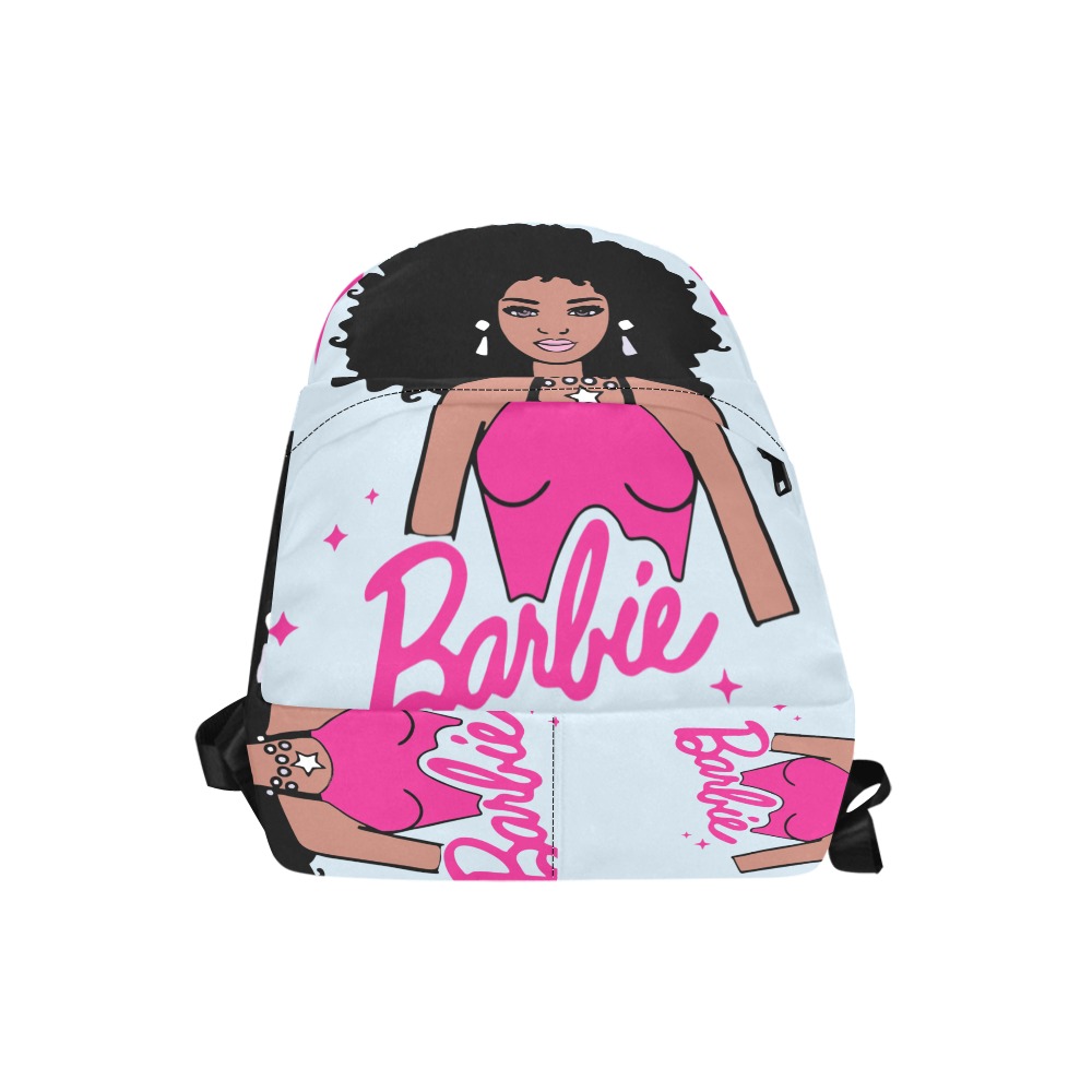 Afro Barbie Backpack Unisex Classic Backpack (Model 1673)