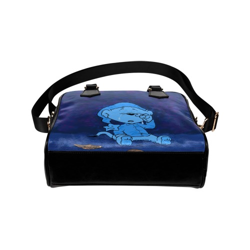 Ferald Feeling Blue Shoulder Handbag (Model 1634)