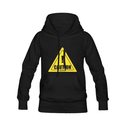 Caution II Women's Classic Hoodies (Model H07)