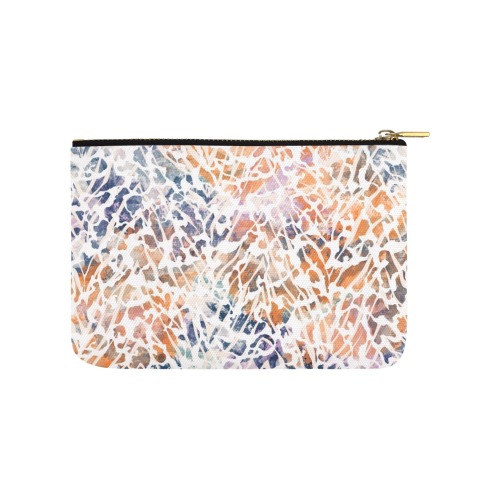 Animal print effect stains_09 Carry-All Pouch 9.5''x6''