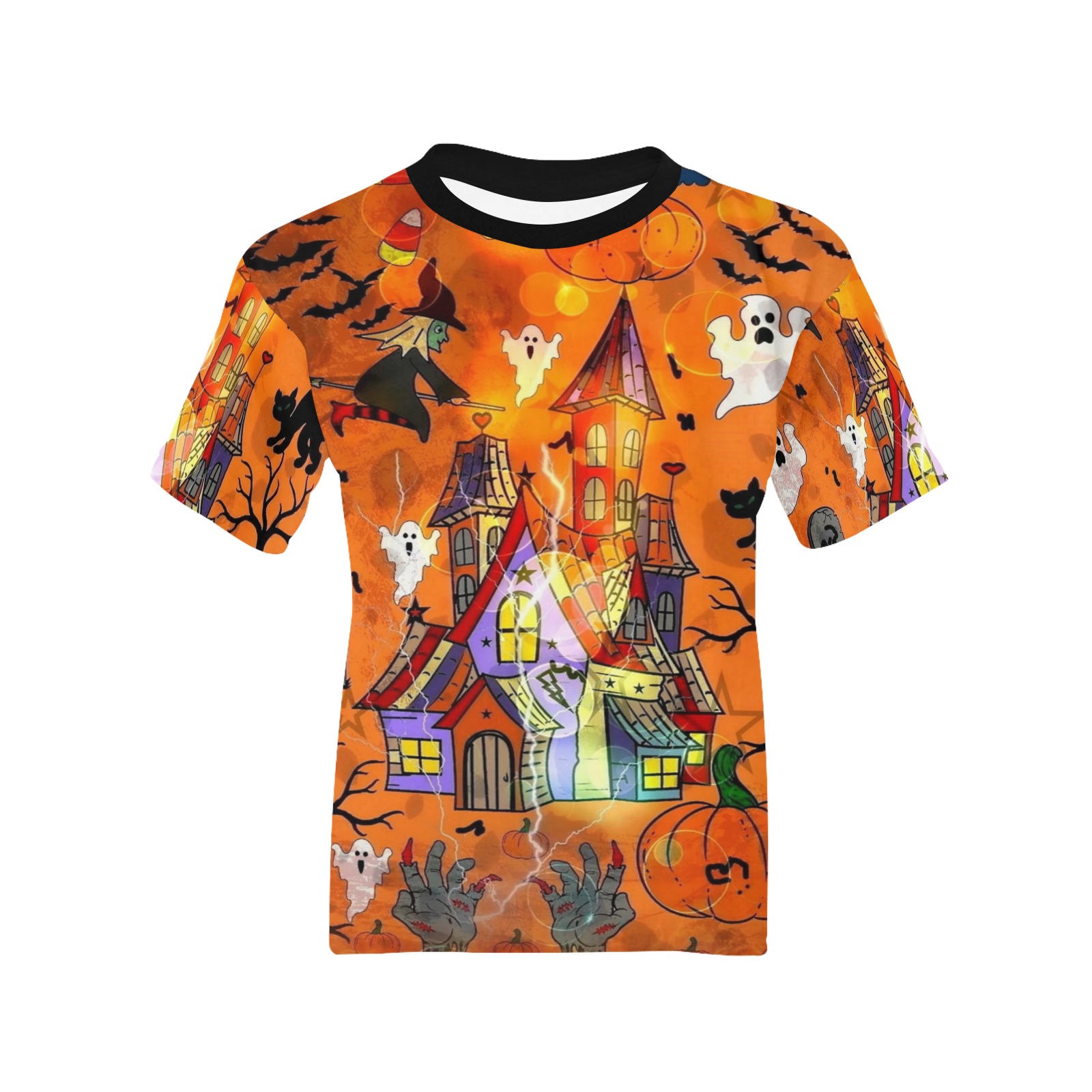 Halloween 2021 Pop Art by Nico Bielow Kids' All Over Print T-shirt (Model T65)