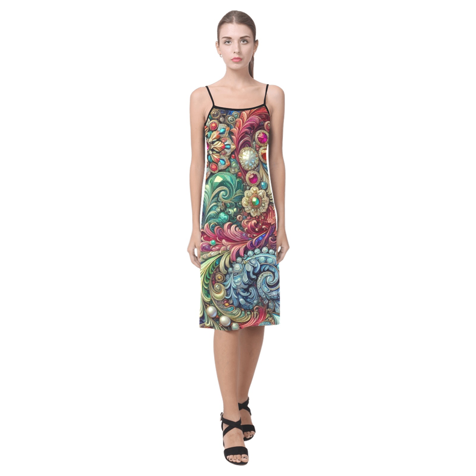 Gemstone symphony Alcestis Slip Dress (Model D05)