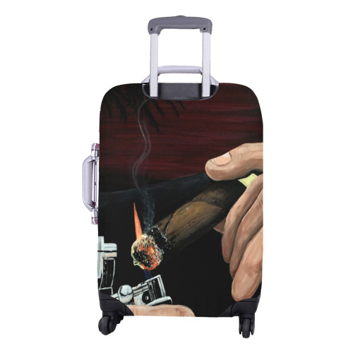 Relaxing Moment Luggage Cover/Medium 22"-25"