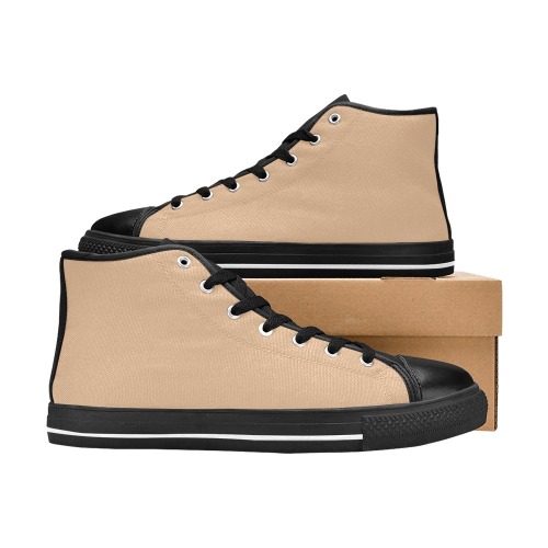 CREAM Women's Classic High Top Canvas Shoes (Model 017)