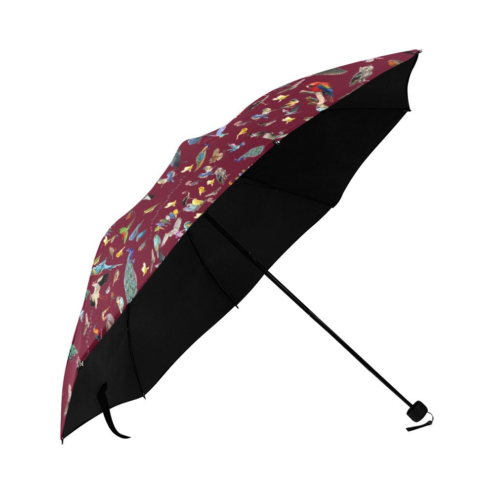 oiseaux 9 Anti-UV Foldable Umbrella (U08)