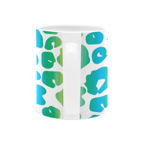 Animal green pattern White Mug(11OZ)