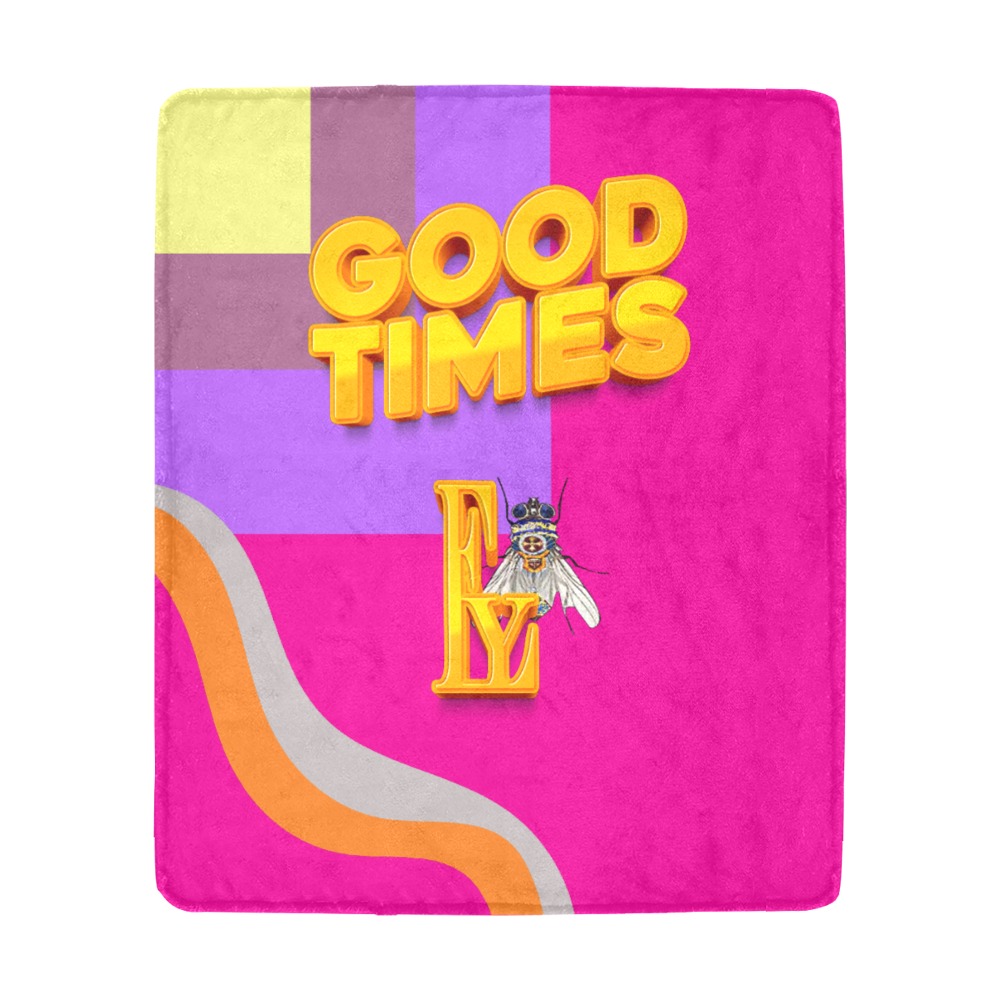 Good Times Collectable Fly Ultra-Soft Micro Fleece Blanket 50"x60"