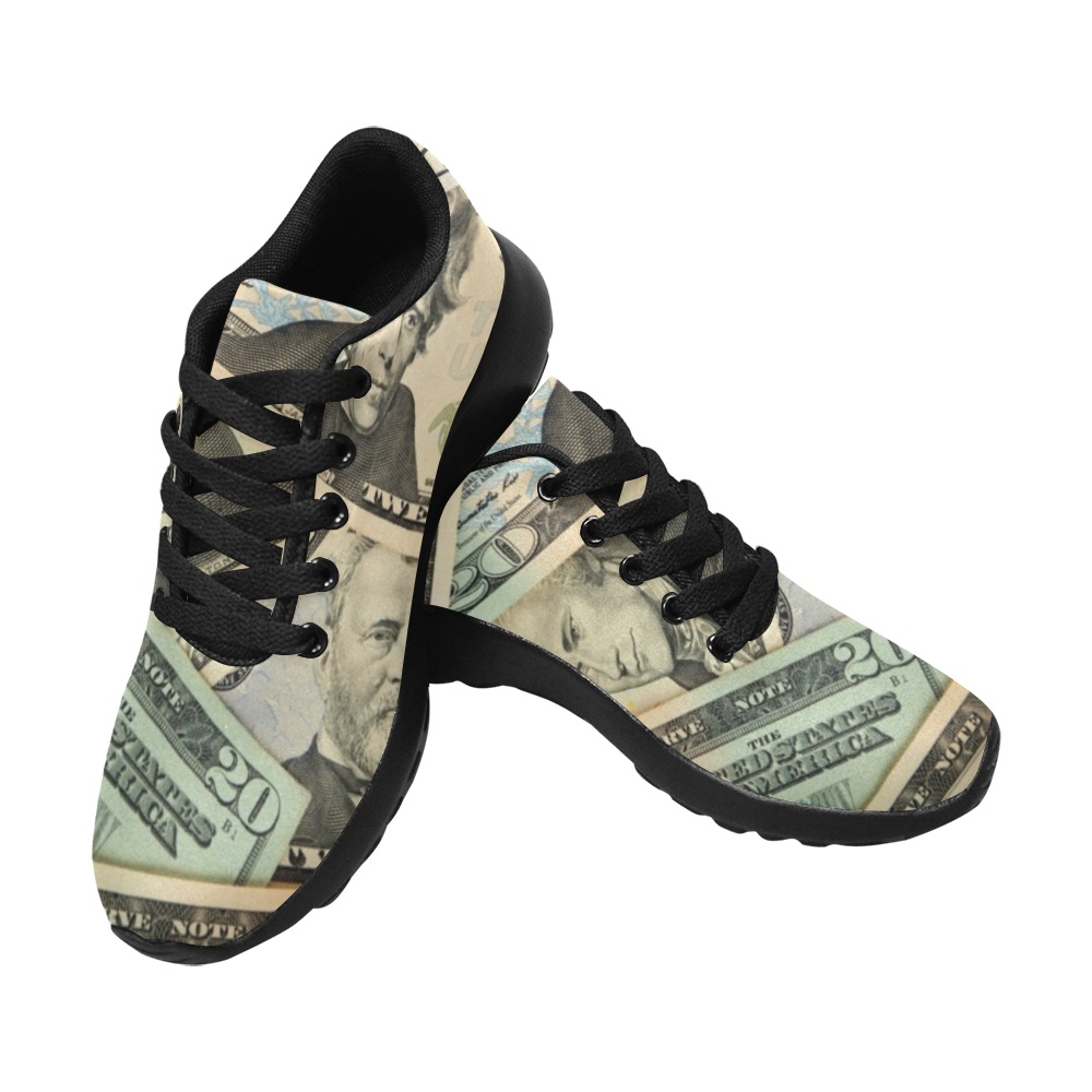 US PAPER CURRENCY Men’s Running Shoes (Model 020)