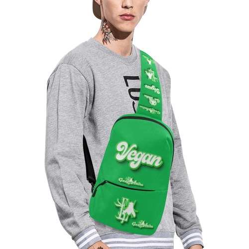 Vegan Collectable Fly Chest Bag (Model 1678)