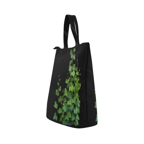 Vines, climbing plant watercolor Nylon Lunch Tote Bag (Model 1670)