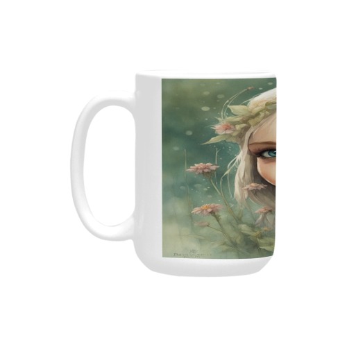 Elf And Dragonfly 3 Custom Ceramic Mug (15oz)