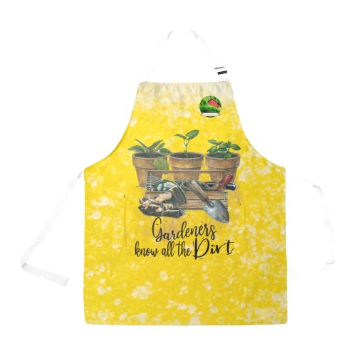 Hilltop Garden Produce by Kai Apron Collection- Gardeners know all the Dirt 53086P10 All Over Print Apron