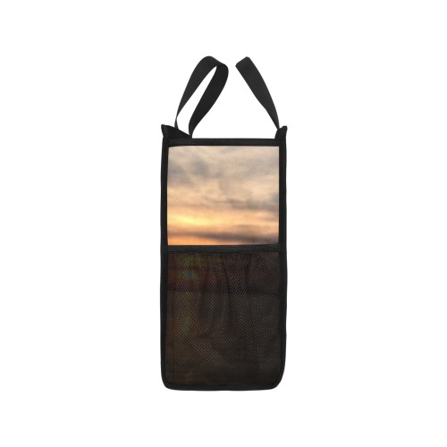 Dark Evening Sunset Collection Foldable Picnic Tote Bag (Model 1718)