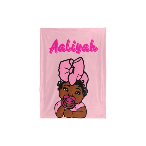 Baby Aaliyah blanket Baby Blanket 30"x40"