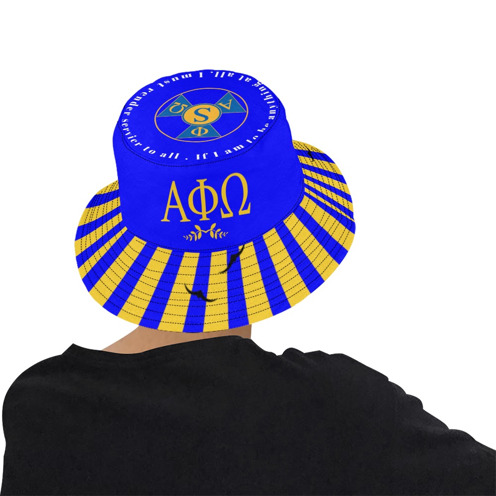 APO Bucket All Over Print Bucket Hat for Men