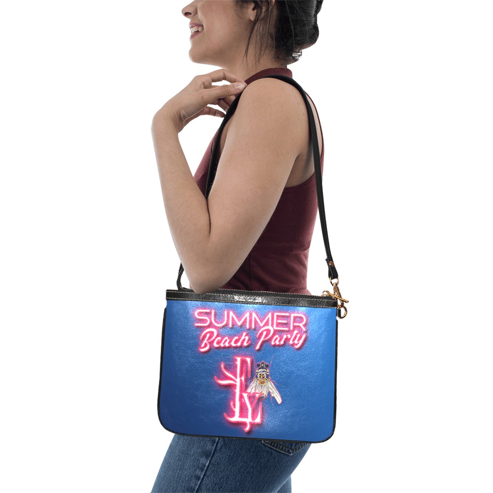 Summer Beach Party Collectable Fly Small Shoulder Bag (Model 1710)