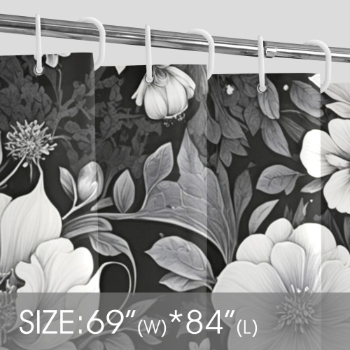 Fabulous Florals 39 Shower Curtain 69"x84"