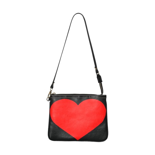 big heart Small Shoulder Bag (Model 1710)