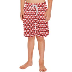Canadian Flag Kid's Shorts Boys' Casual Beach Shorts (Model L52)