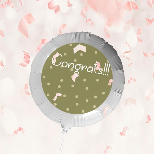 congrats it's a girl  - fall Foil Balloon (18inch)