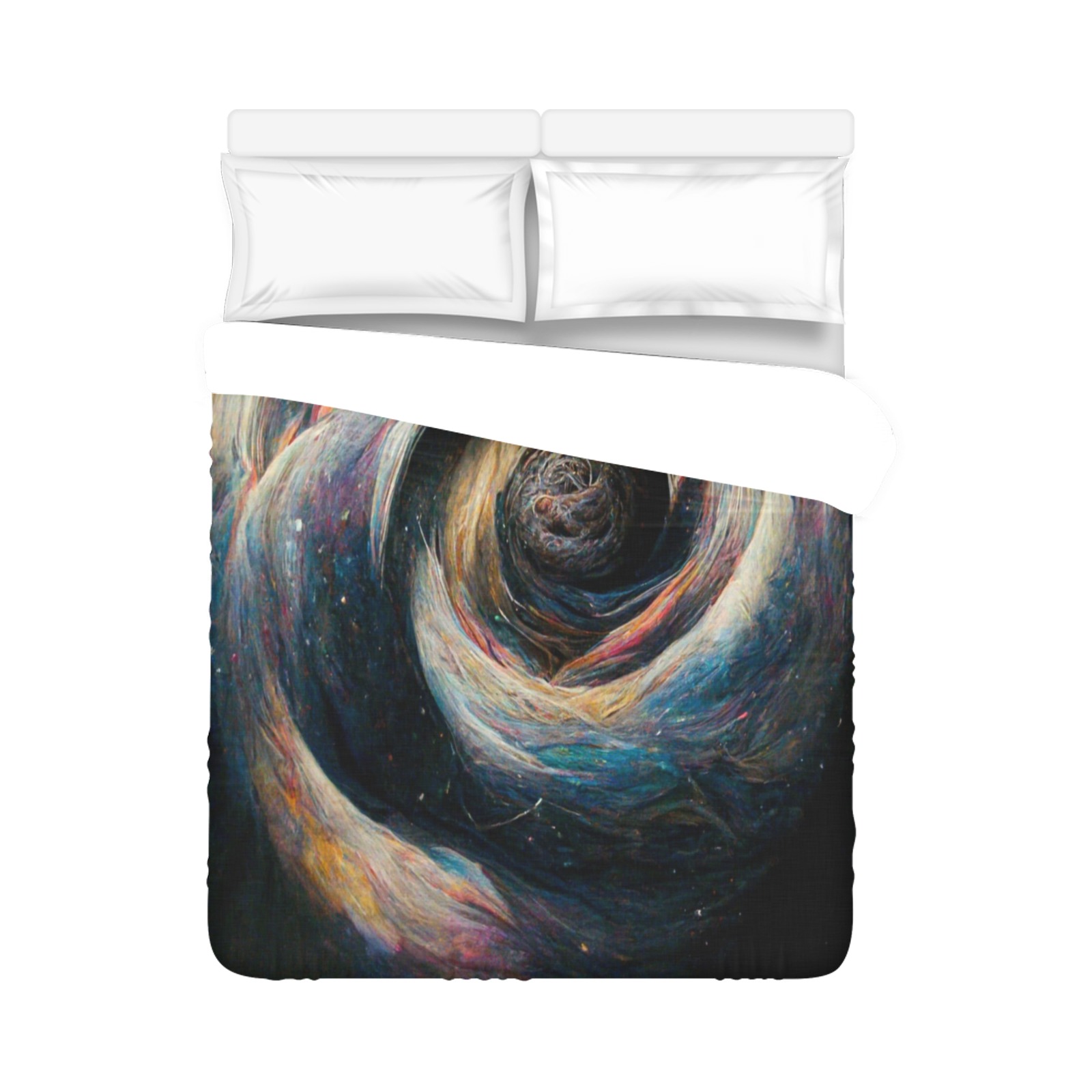 spiral galaxy Duvet Cover 86"x70" ( All-over-print)