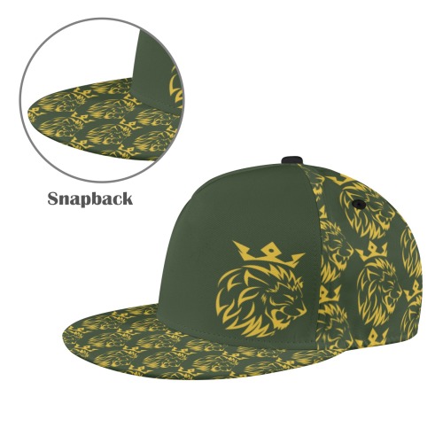 Freeman Empire Hat (Green) All Over Print Snapback Hat