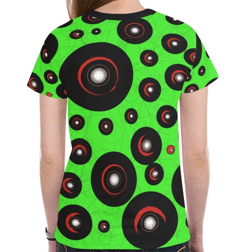 CogIIgreen New All Over Print T-shirt for Women (Model T45)