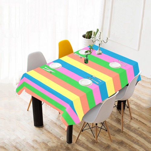 multidowncoulour Cotton Linen Tablecloth 52"x 70"