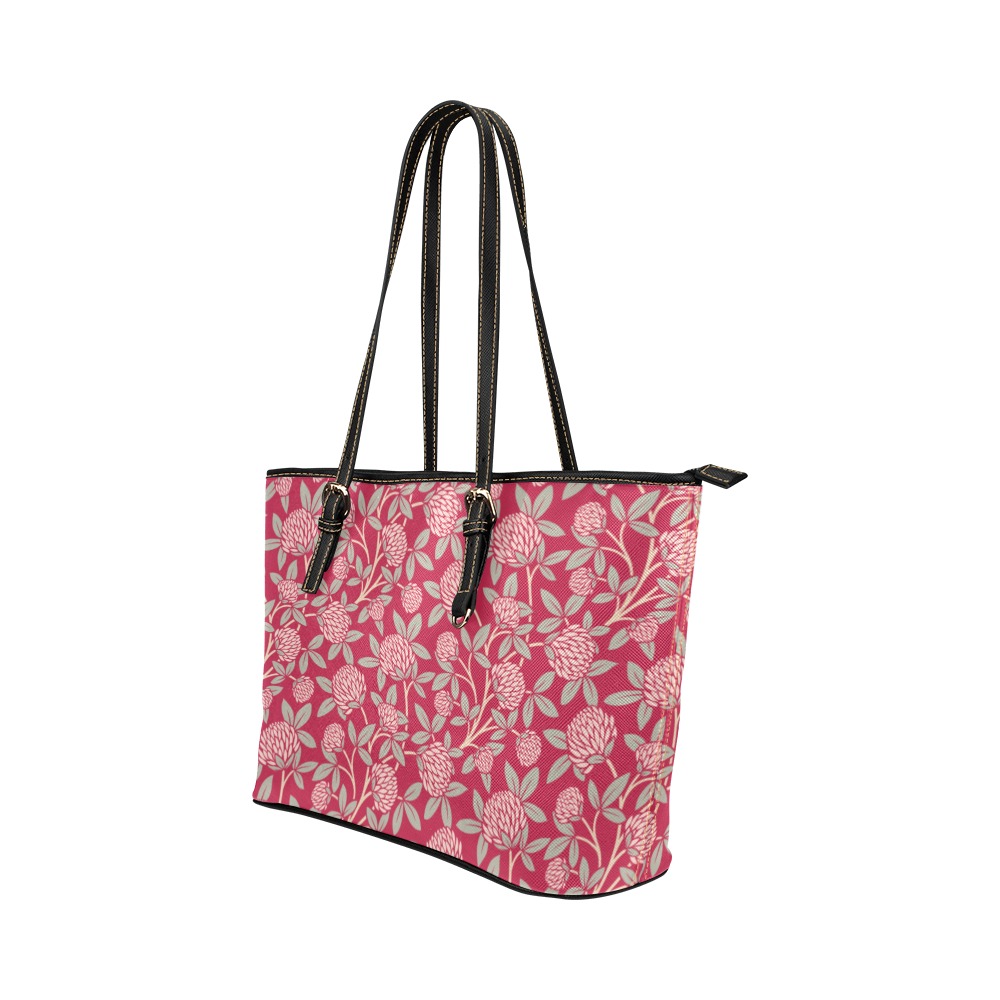 Clover Leather Tote Bag/Small (Model 1651)