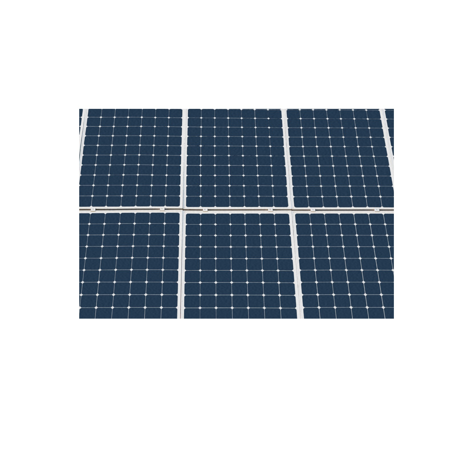Solar Technology Power Panel Image Sun Energy Frame Canvas Print 48"x32"