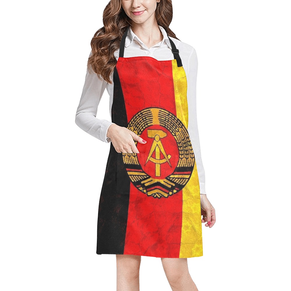 East Germany DDR by Nico Bielow All Over Print Apron