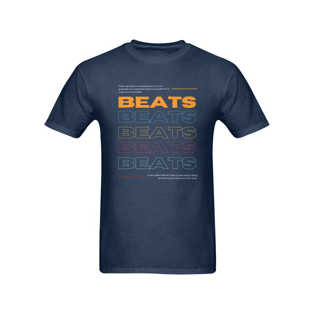 BEAT WA Men's T-Shirt in USA Size (Front Printing Only)