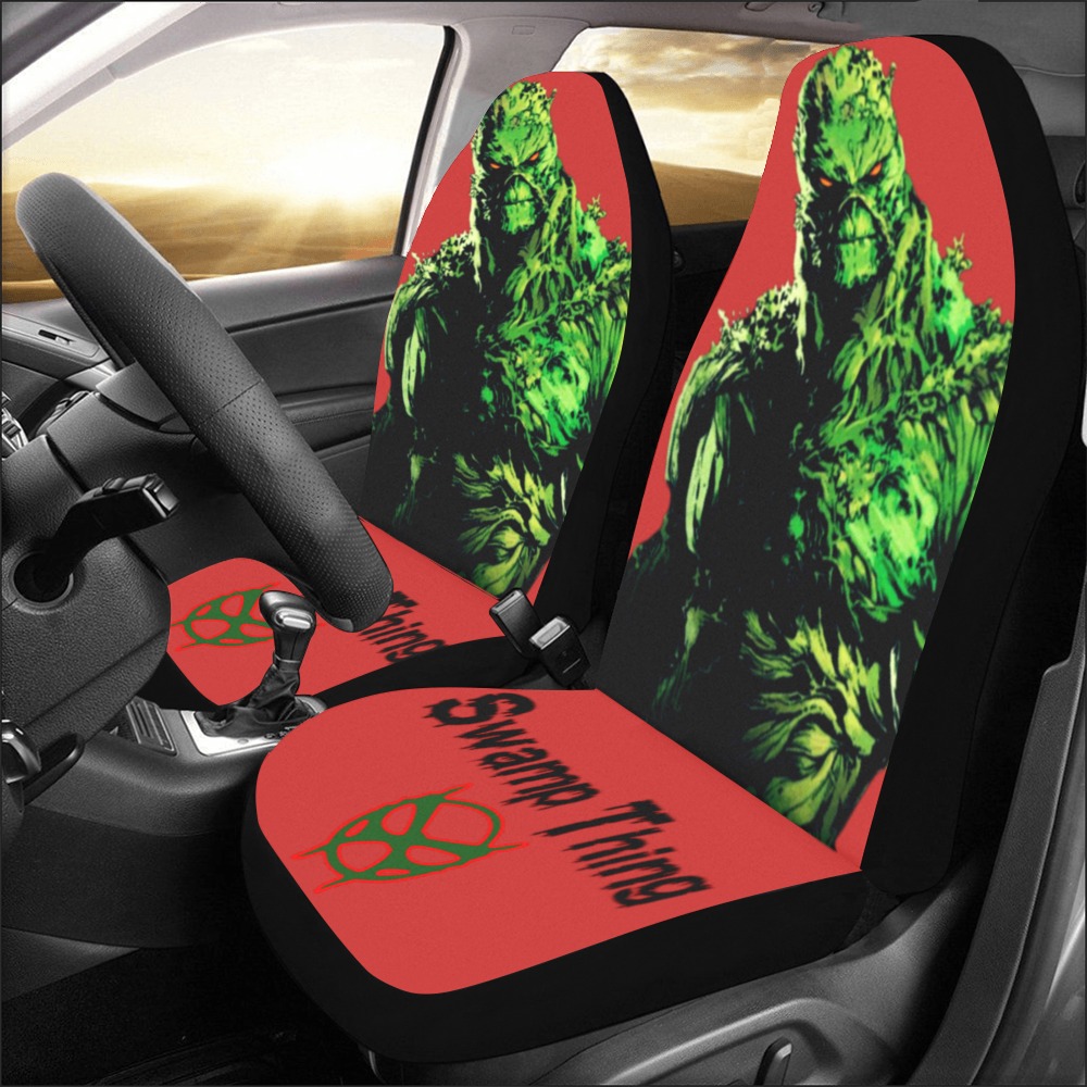 SwampThing-Seat Cover Car Seat Covers (Set of 2)