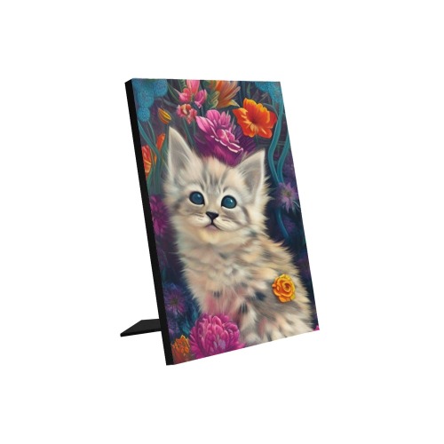 Cute Kittens 9 Photo Panel for Tabletop Display 6"x8"