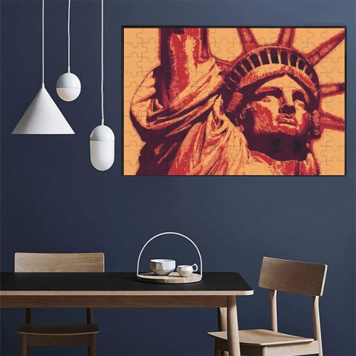 STATUE OF LIBERTY 3 1000-Piece Wooden Photo Puzzles