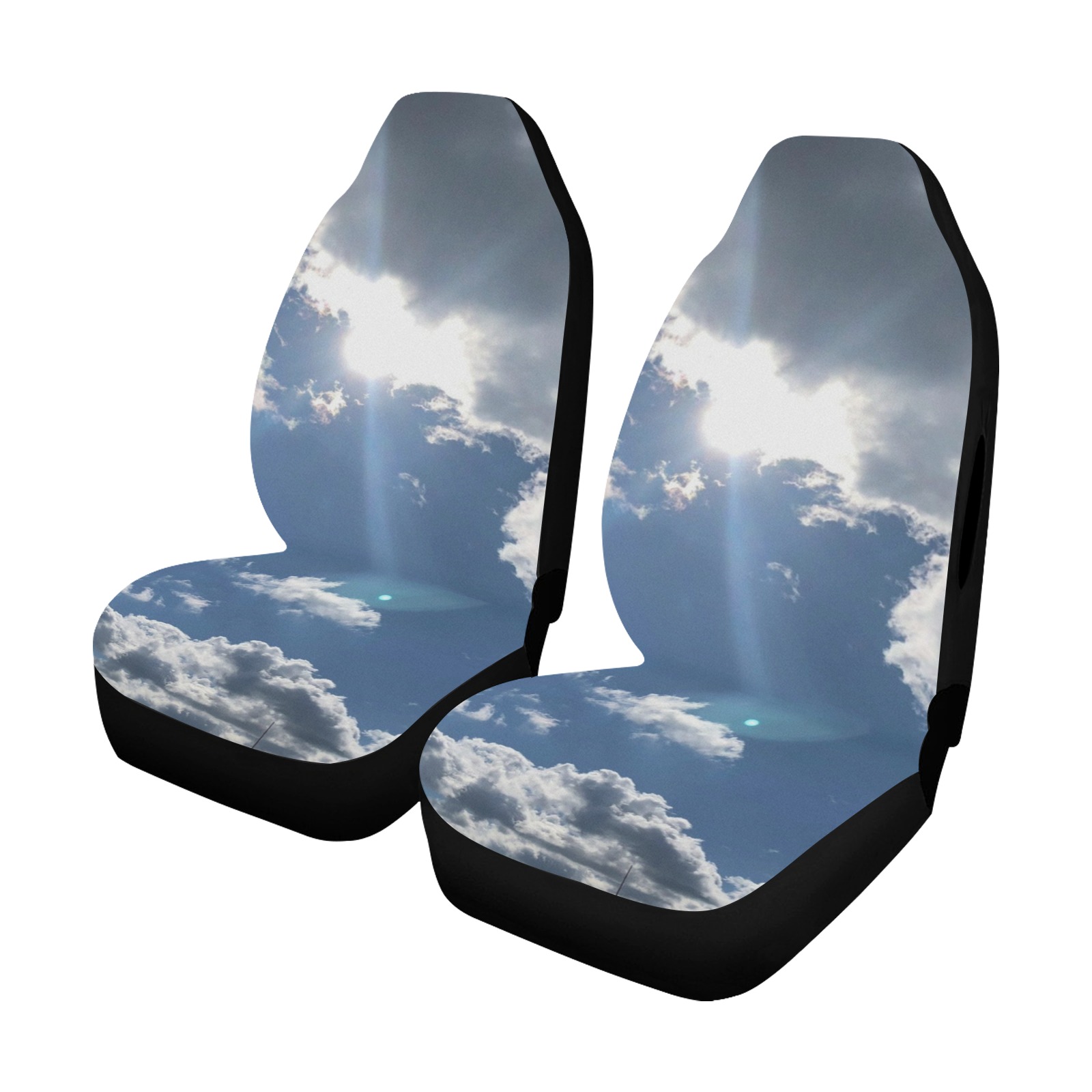 nice bright day Car Seat Cover Airbag Compatible (Set of 2)