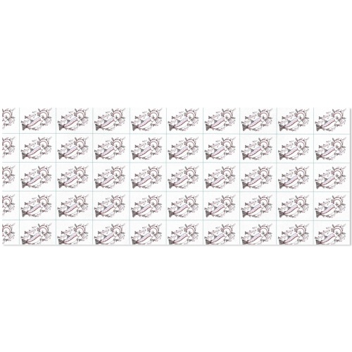 Salmon Calling Wrapping Paper