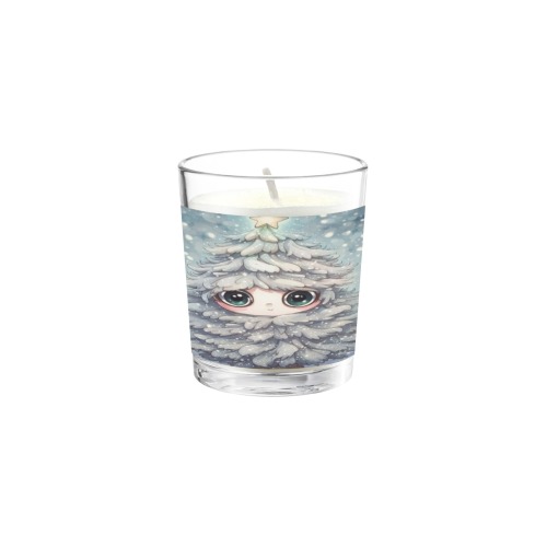 Little Christmas Tree Transparent Candle Cup (Jasmine)