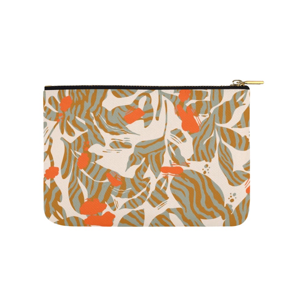 MODERN NATURE LEAVES SPD 0017 copia Carry-All Pouch 9.5''x6''