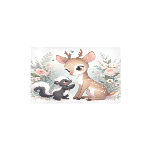 Storybook Woodland Babies Skunk And Deer