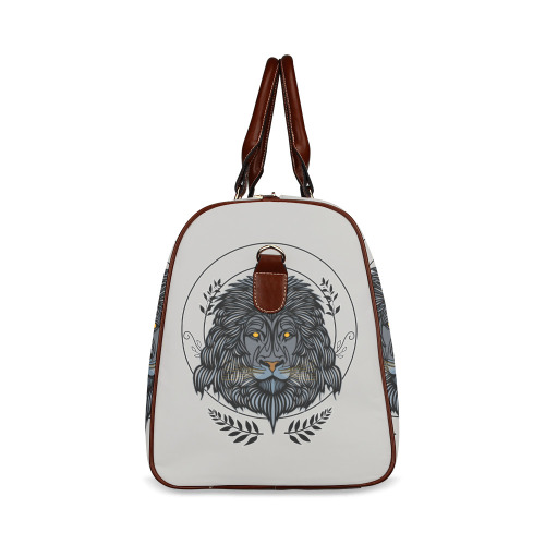 Lion Head Waterproof Travel Bag/Large (Model 1639)
