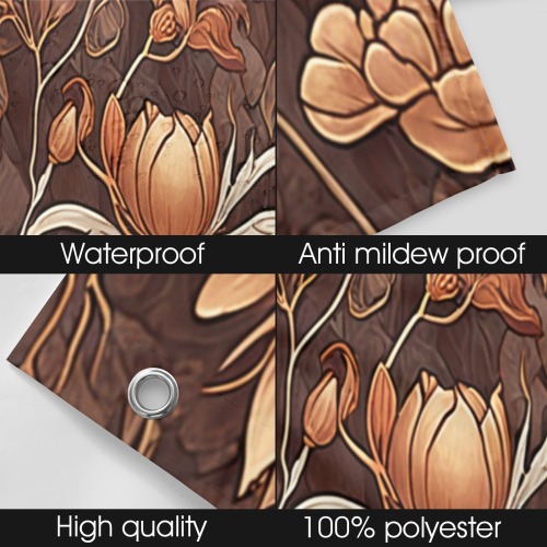 Fabulous Florals 38 Shower Curtain 48"x72"