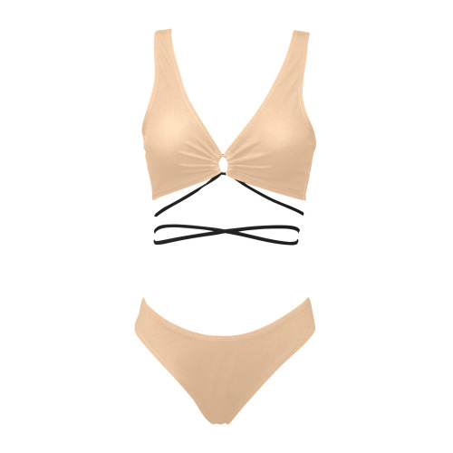 GOLDEN Cross String Bikini Set (Model S29)