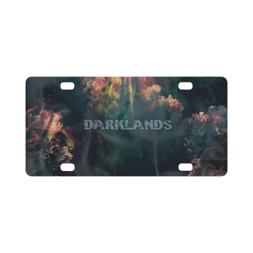 Darklands by Fetishgayworld Classic License Plate