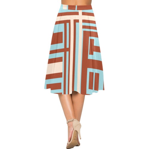 Model 1 Mnemosyne Women's Crepe Skirt (Model D16)