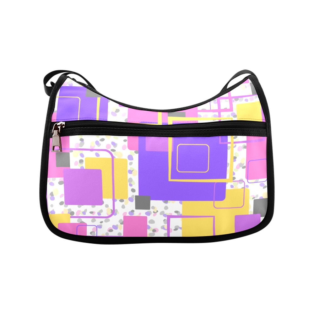 Squares on Dots Crossbody Bags (Model 1616)