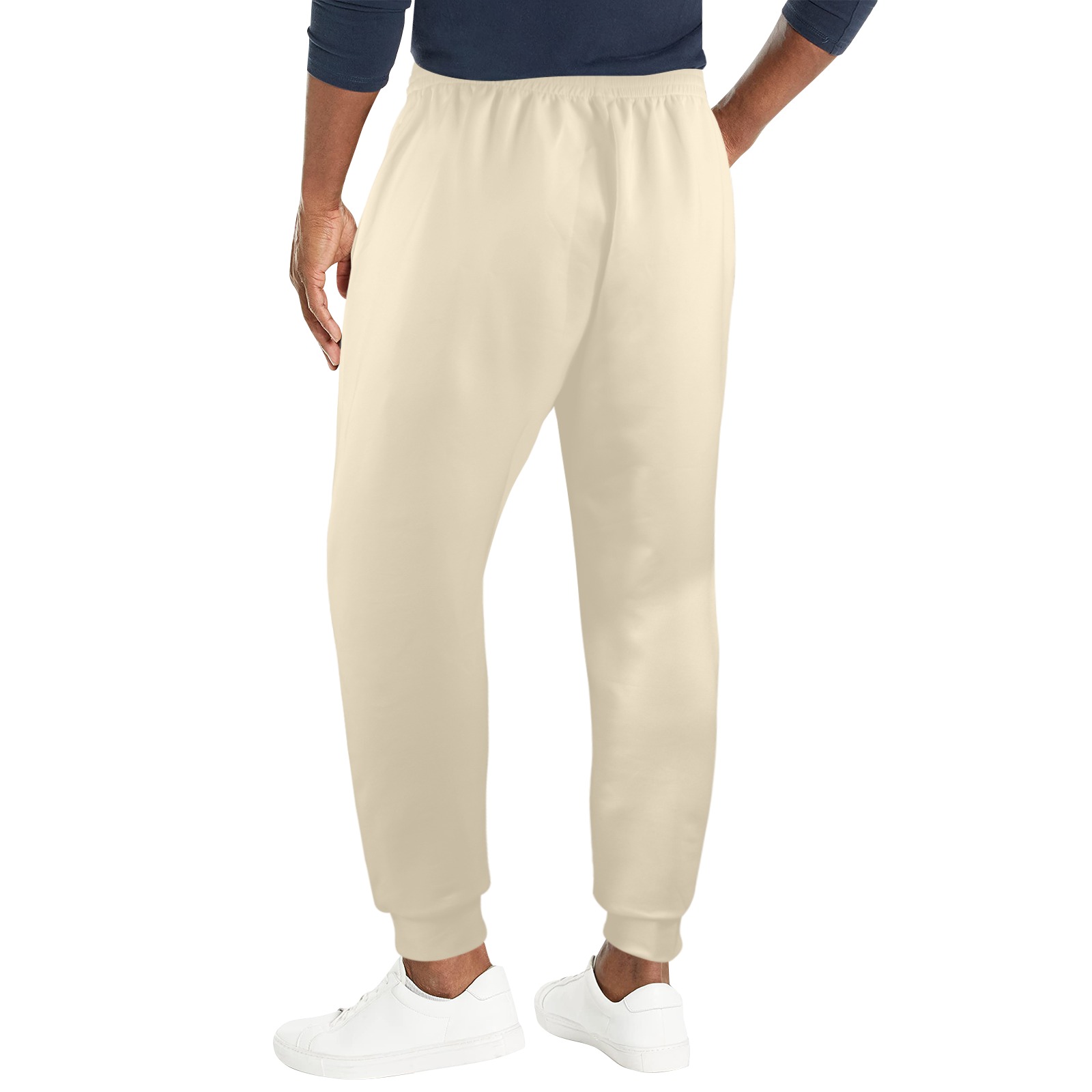 Undaunted Men's Sweat Pant (Brown) Men's Casual Sweatpants (Model L72)