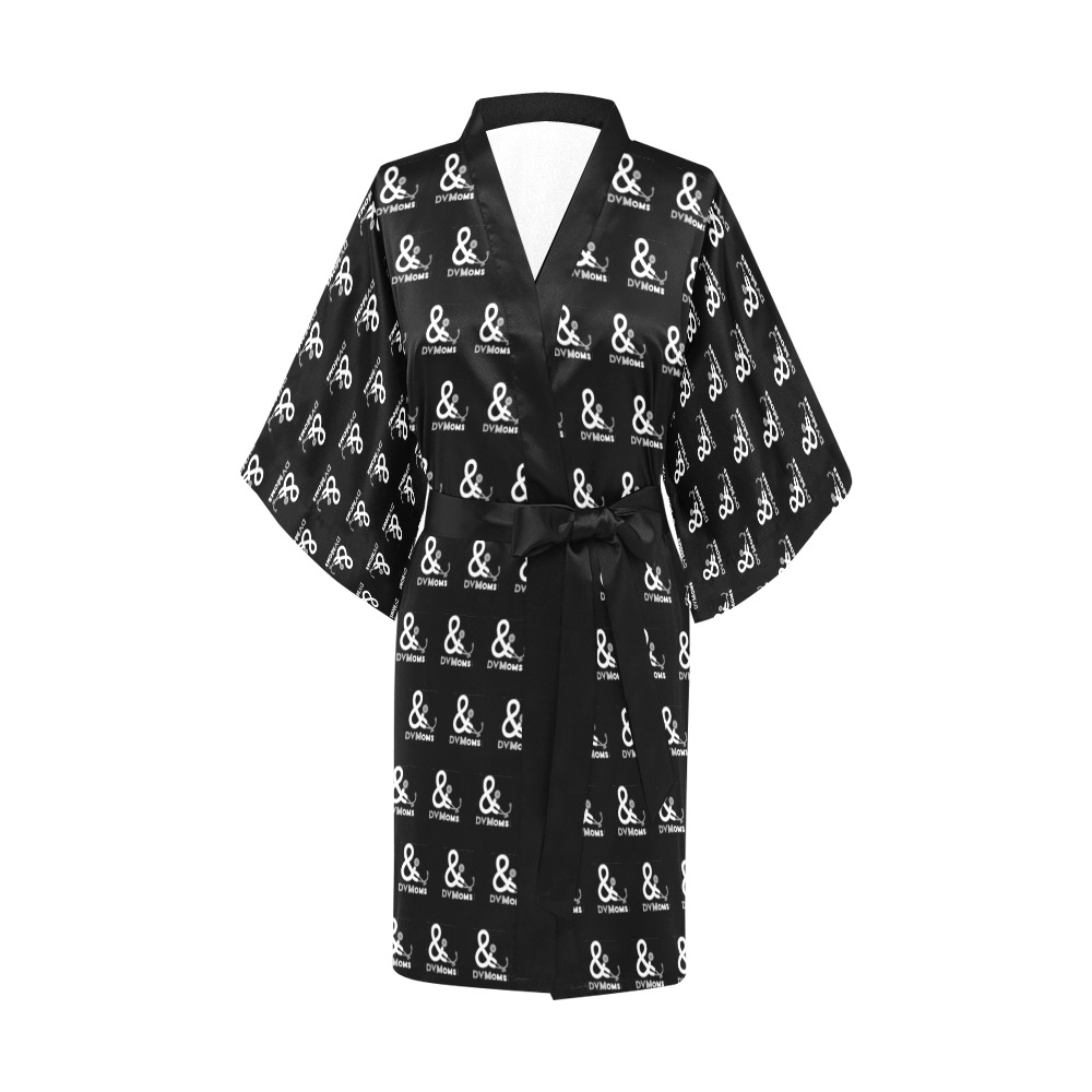 Robe black Kimono Robe